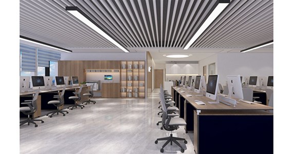 濟南辦公室裝修如何利用空間光感？